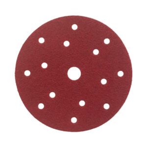 2075 Red Ceramic Abrasive Disc 150mm 14+1 100-600
