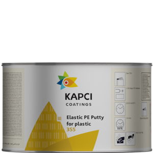 Kapci 355 Elastic PE Putty for Plastic -BLACK