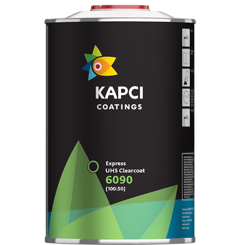 Kapci 6090 UHS Rapid Clearcoat - VOC Compliant 1L